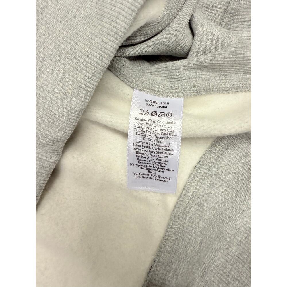 Everlane Women’s all over print crew neck Crew neck sweatshirt oversized NWT - Picture 7 of 8